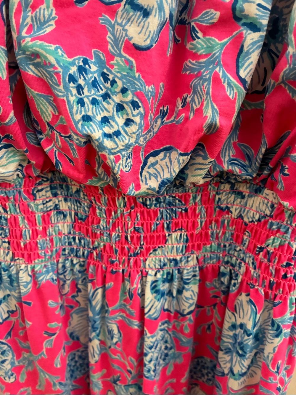 NWT Lilly Pulitzer Gracelyn Floral Halter Maxi  Dress in Pink and Blue M - Picture 7 of 9